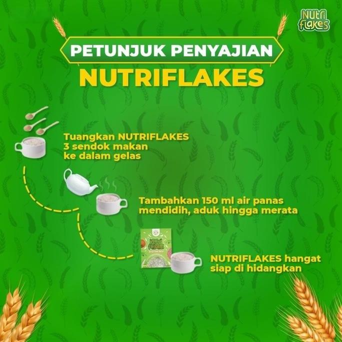 

Nutriflakes 1 Box - Sereal Umbi Garut Vanilla Food | Atasi Gerd & Maag Asli