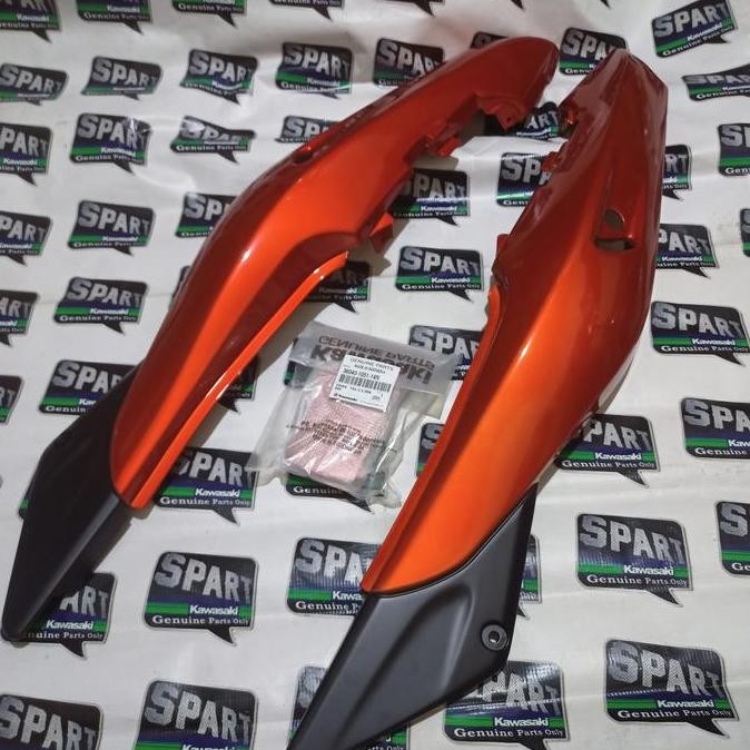 Cover Body belakang Ninja RR old 150 Orange Orinal Kawasaki