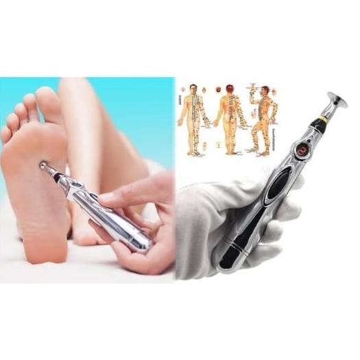 Original Pena Akupuntur Pijat Refleksi Alat Terapi Kesehatan Pen Massager Shopee