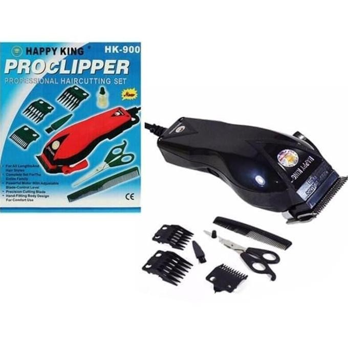 Original Cukuran Rambut Happy King HK900 - Alat Potong Rambut Elektrik Pria & Anak