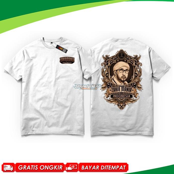 {Pasti Murah} Kaos Az Zahir Mania Sholawat Habib Bidin Distro Katun Pria Mj-58