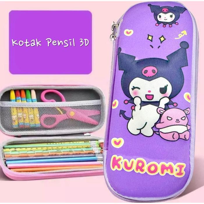 

WSS Kotak Pensil 3D Tempat Pensil 3D Gambar Timbul anti air waterproof