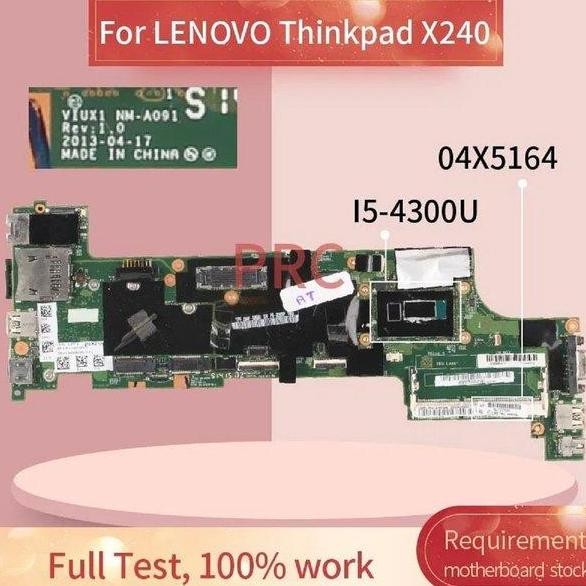 TERBARU - Motherboard Lenovo X240 Core i5 mainboard lenovo x240