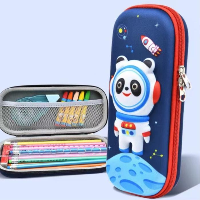

WSS Tempat Pensil Anak 3D Kotak Pensil Motif Karakter Lucu Perlengkapan Sekolah Stationery Tempat Alat Tulis Murah Import COD MK909