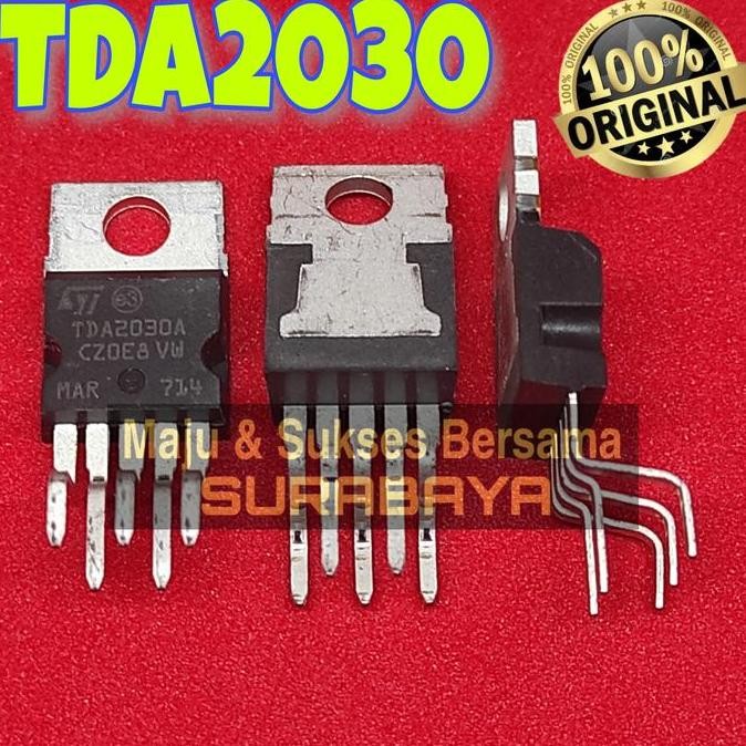 Yok Di Co. Tda2030 Tda 2030 Tda2030A 2030A Ic Audio Power Amplifier Asli Original St