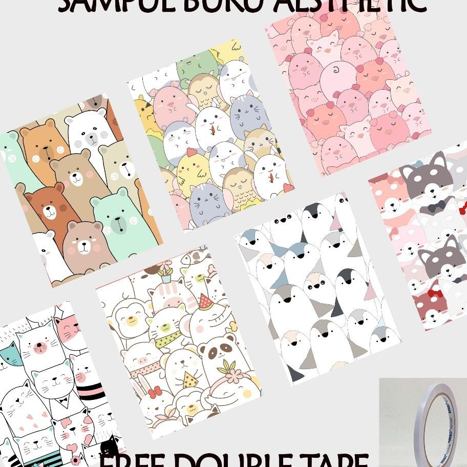 

Isi 5 Pcs Sampul Buku Aesthetic Sampul Buku Tulis Sampul Buku Sekolah Sampul Buku Bboss Sidu Cat 3