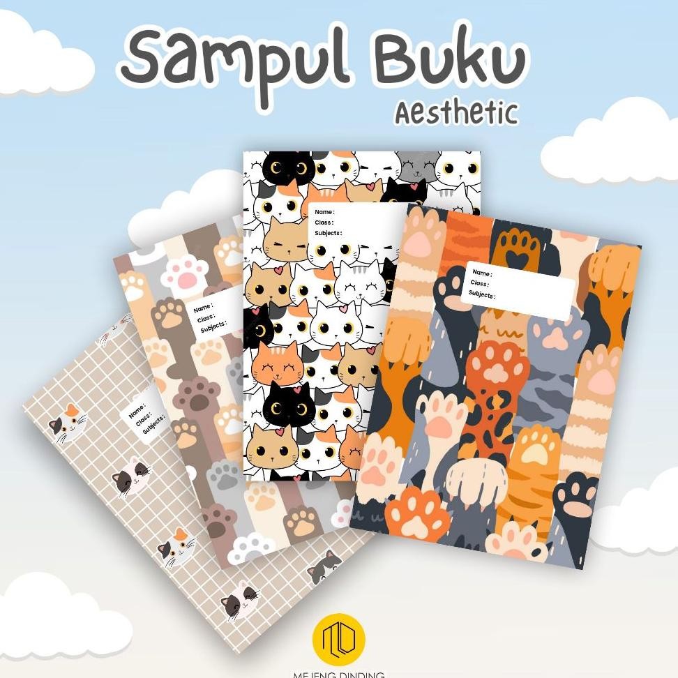 

Sampul Buku Aesthetic Isi 10 Pcs Sampul Buku Motif Kucing Cat Lovers Sampul Buku Book Cover A5B5 Sampul Buku Kotak Sampul Buku Aesthetic Book Cover Kertas Kado Wrapping R Kertas Sampul Sampul Buku Custom Desain 2 Sampul Custom
