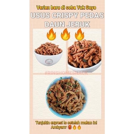 

Kripik Usus Ayam Gokil Extra Pedas Daun Jeruk 500 Gram Berkualitas