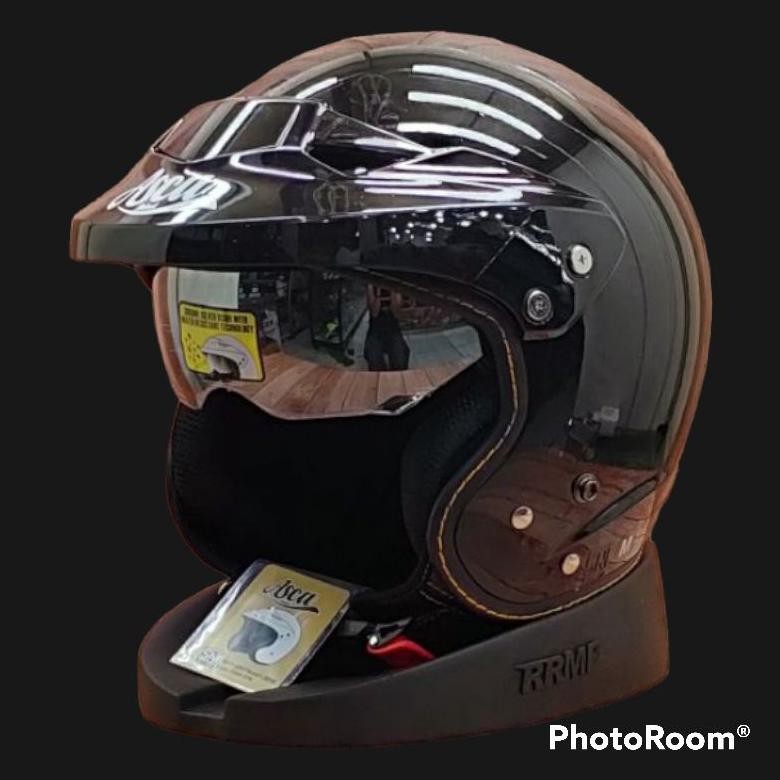 Helm Asca Retro Pet - Helm Retro Asca