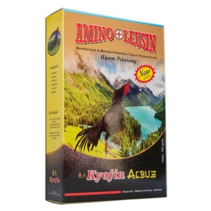 KYOJIN ALBUZ AMINO+LEUSIN 950gr PAKAN AYAM PETARUNG TUBUH PROPORSIONAL
