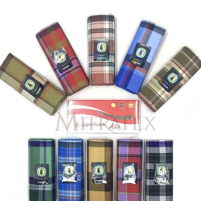 Original Sarung Gajah Duduk Asia Grosir Kain Tenun Halus Sholat Pria