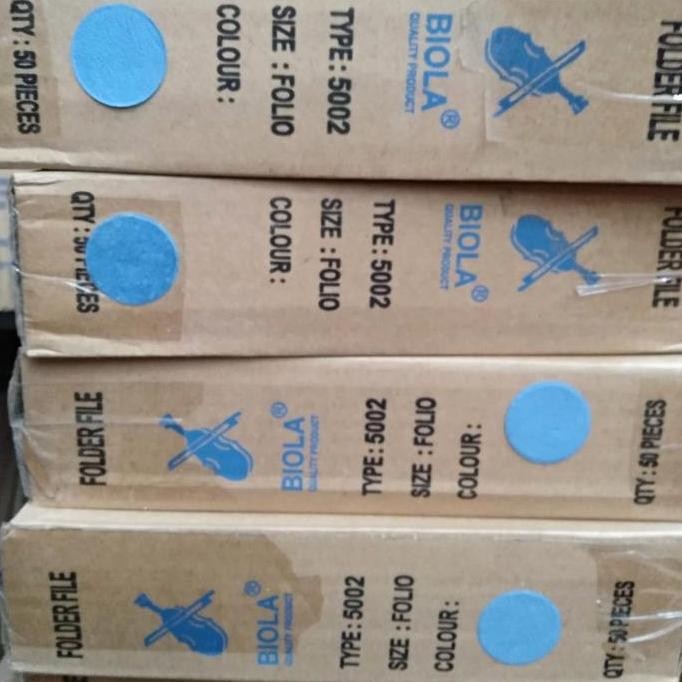 

Original Map Biola 5002 Isi 50 Lembar Folio Putih