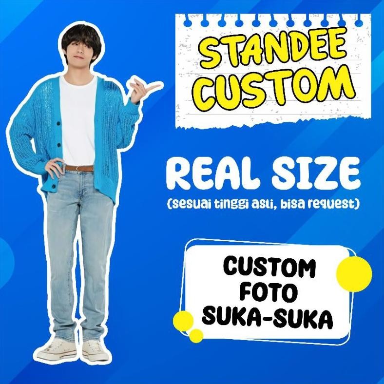 Wwr-76 Gh-56 Human Standee Banner | Standee Korea | Standee Kpop Wwr-76