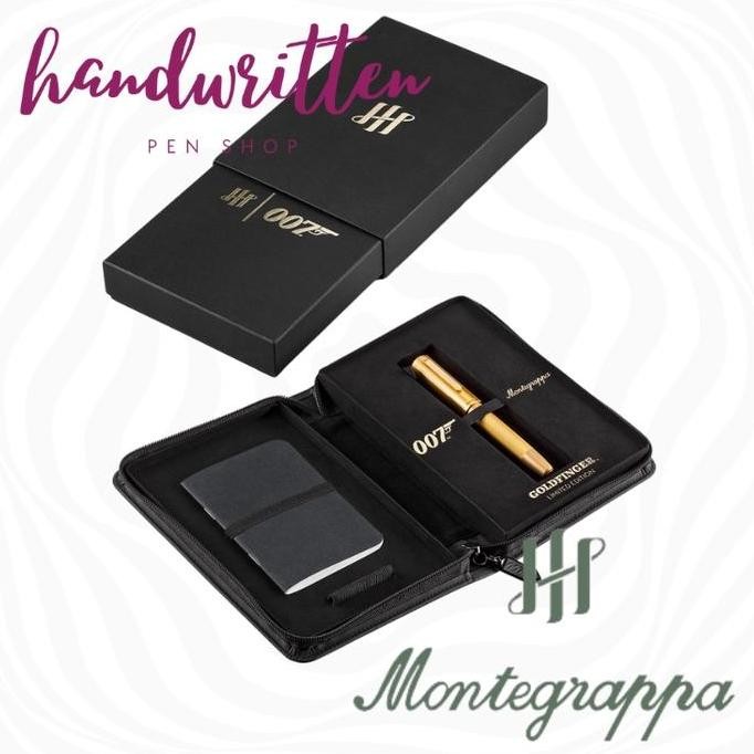 

007 X Montegrappa Goldfinger Special Issue - Anniversary Edition Fountain Pen Kualitas Terbaik Harga Termurah