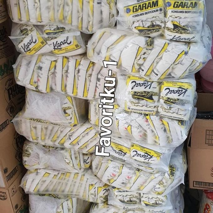 

Garam Dapur Cap KAPAL 500 gr. 1 Bal Isi 20 Bungkus