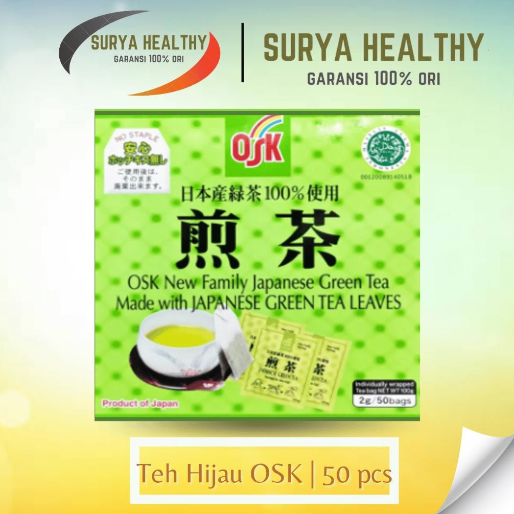 

SALE! TEH HIJAU OSK JEPANG | JAPANESE GREEN TEA | EXPIRED 2026 | BPOM HALAL