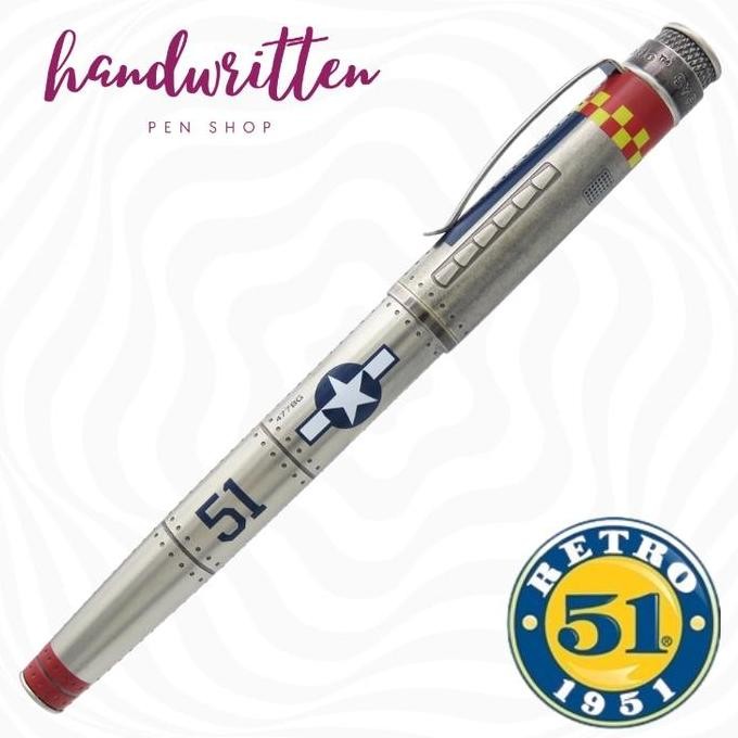 

Retro 51 Mustang P-51 Tornado Brass Fountain Pen Kualitas Terbaik Harga Termurah