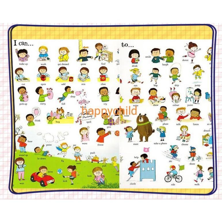 Cod Original The Usborne Big Book Of English Words Buku Anak Buku Sd Buku Happychild Er-56