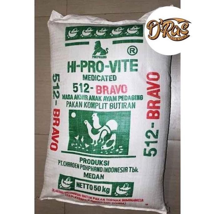 pur ayam 512 bravo 10kg pur ayam masa akhir panen