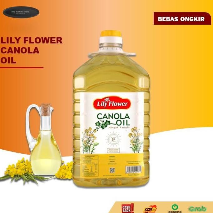 

Minyak goreng Canola / Minyak Canola /Canola Oil Lily Flower 5ltr