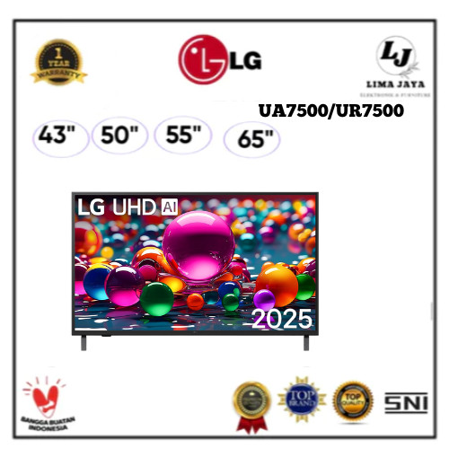 LG LED   TV UHD AI 43UA7500/50UA7500/55UR7500/65UR7500 Smart TV LED LG 50 Inch 4K Ultra HD