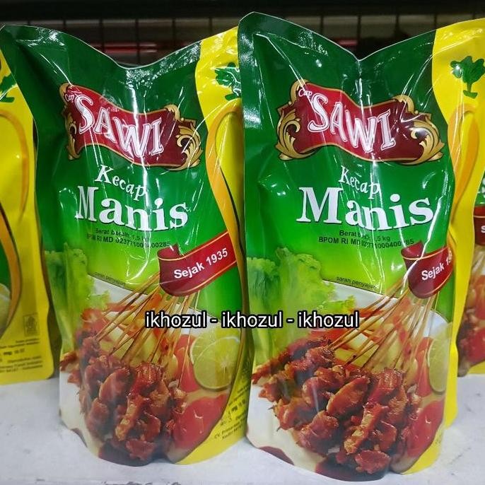 

Kecap Sawi 1 Kg, Refill, Manis, Sweet Soy Sauce, Saos