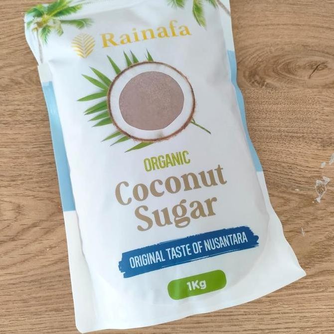 

Organic Coconut Sugar 1Kg Gula Kelapa Organik ( Gula Semut ) - Rainafa
