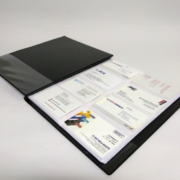 

Buku Album Kartu Nama / Name Card Holder Kenko Isi 320 Original Dan Terpercaya