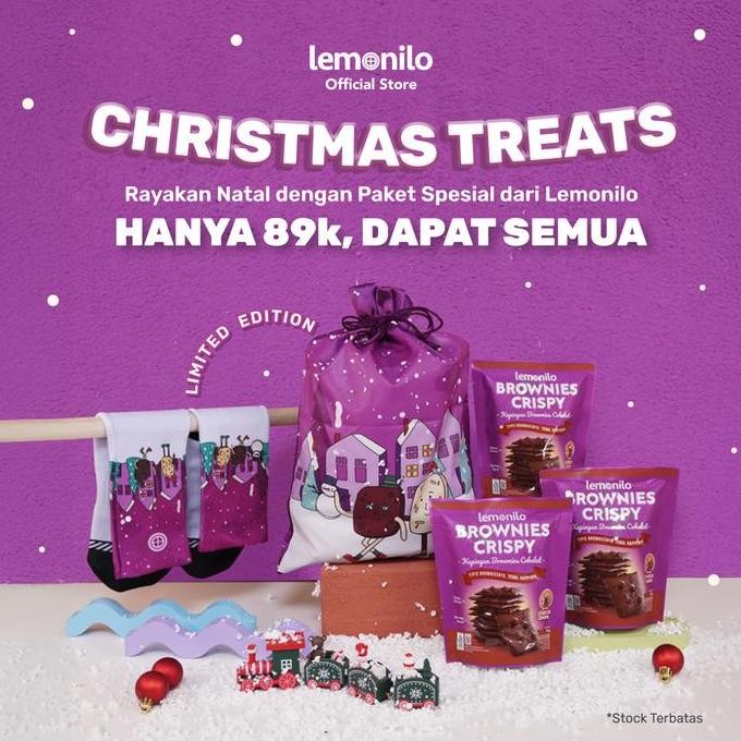 

Lemonilo Paket Hampers Natal Brownies Crispy Chocochips Christmas