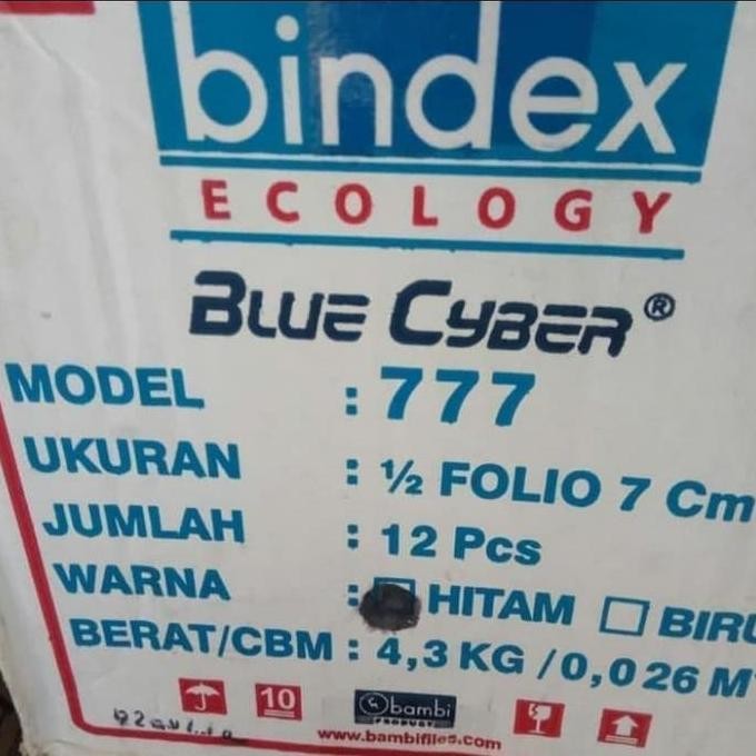 

Odner Bindex 1/2 Folio/Kwitansi /7Cm/Harga Perdus Isi 12 Pcs