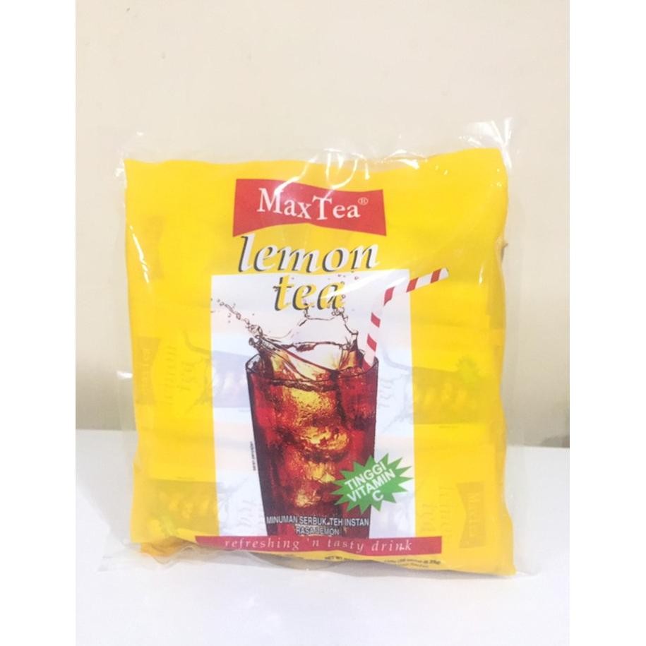 

SALE! MAXTEA LEMON TEA 30 SACHET | MINUMAN TEH LEMON INSTAN SEGAR FAVORIT