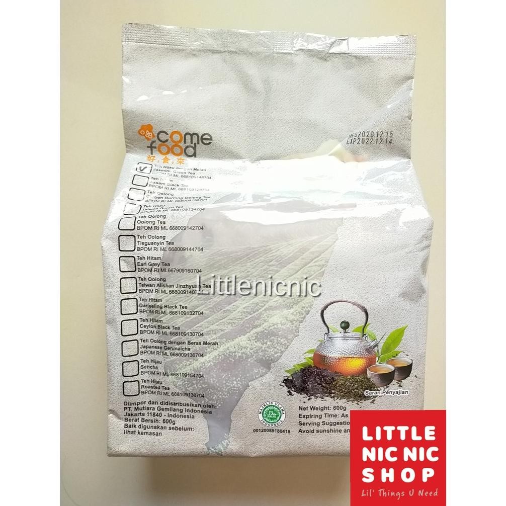 

SALE! JASMINE GREEN TEA LEAF COMEFOOD 100GR DAUN TEH HIJAU KERING IMPORT PREMIUM