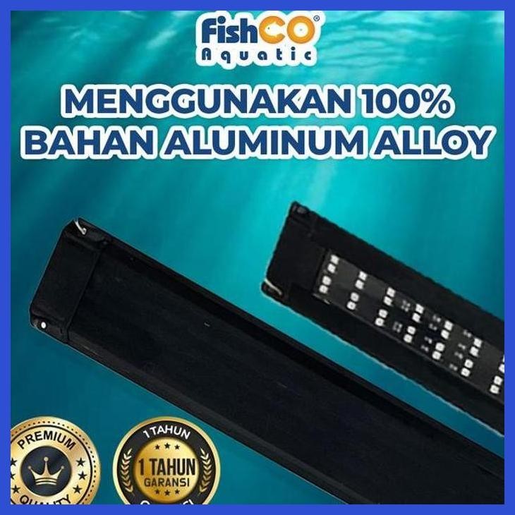 (RATUBEE) BIOPRISTINE LAMPU TANNING LED AQUARIUM IKAN ARWANA - LAMP TANING 112CM PERALATAN AQUARIUM 