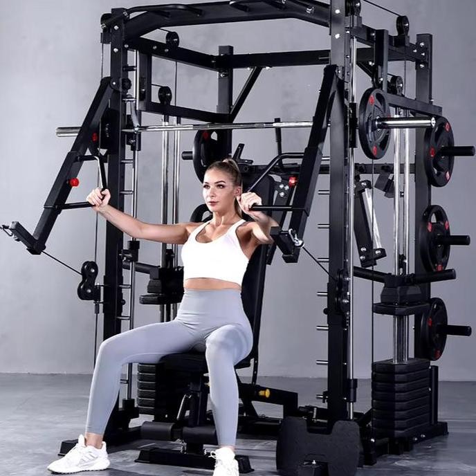 SMITH MULTI FUNGSI USAFIT UF 019 SMITH MACHINE 3D FITNESS,POWER RACK FITNESS,POWER CAGE,MULTI FUNGSI