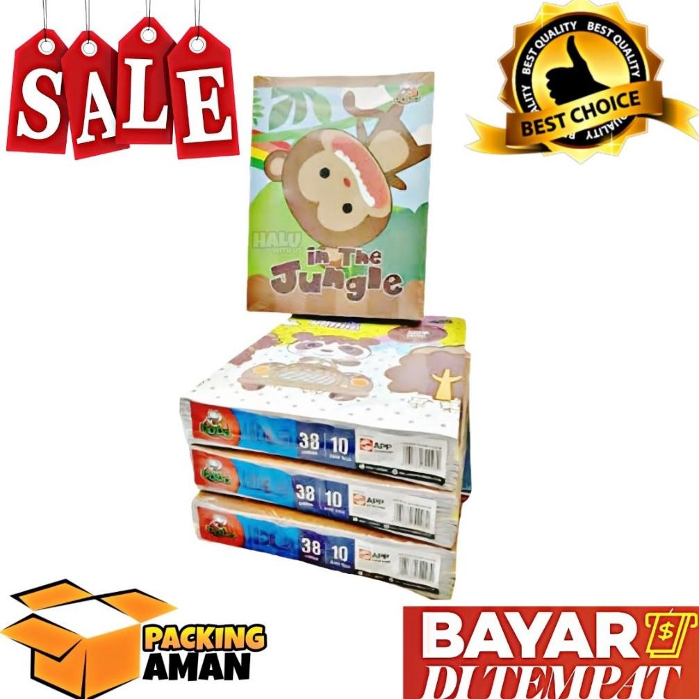 

Siap Kirim Buku Tulis Harian DODO 38 Lembar - Paket 10 Buku Bisa COD