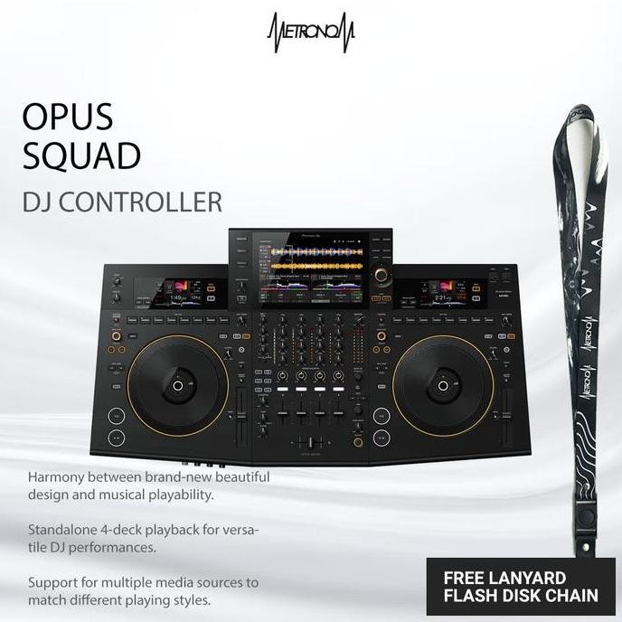ALAT DJ PIONEER DJ OPUS QUAD 4 CHANNEL ALL IN ONE DJ SYSTEM CONTROLLER ORIGINAL DAN TERPERCAYA