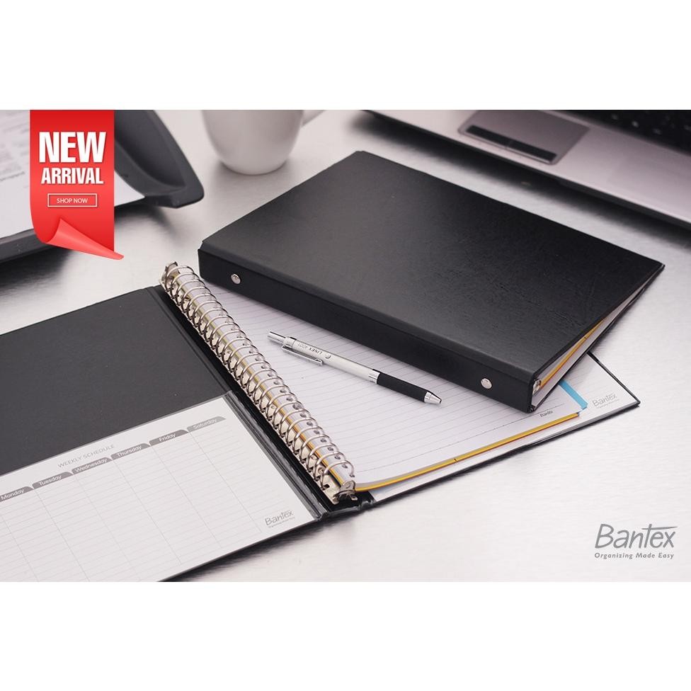 

Siap Kirim Bantex Binder Note B5 26 Ring Besi | Loose Leaf | Multiring Hitam 1326-10