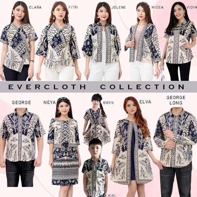 FITRI BAJU BATIK WANITA OUTER BLAZER BATIK COUPLE MODERN ATASAN BATIK