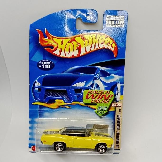HotWheels    70 PLYMOUTH   ROADRUNNER   LWA14-313