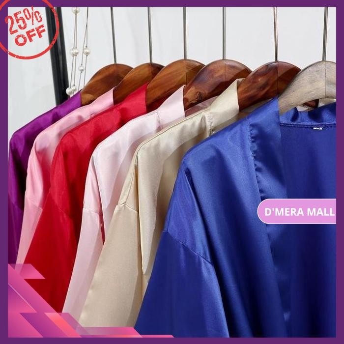 KIMONO WANITA UKURAN JUMBO BAJU TIDUR BAJU DINAS SEXY LINGERIE SEXY PIYAMA BAHAN SUTRA ES UKURAN BES