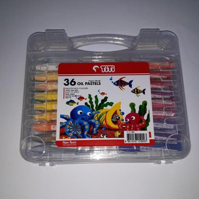 

Crayon Krayon Oil Pastels Titi 36 Warna