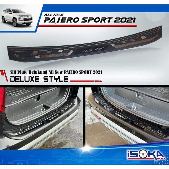 Sill Plate Sillplate Belakang Rear Scuff Plate Pajero Sport 2021 2022