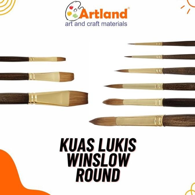 

Kuas Degoya Winslow Round // Kuas Lukis Watercolor Bulu Kolinsky Murni