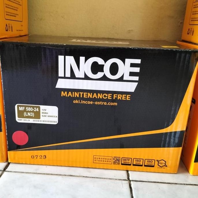 Aki Mobil Bmw Series 58024 Incoe Mf / Aki Kering