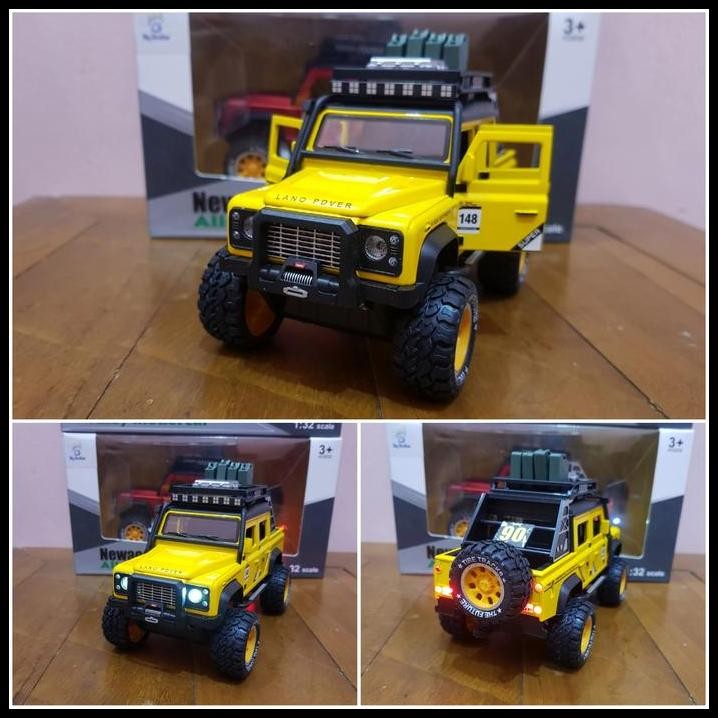 Mainan Diecast Mobil Jeep Adventure Defender - Diecast Mobil Jeep
