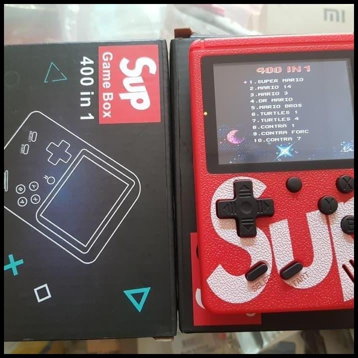 Mainan Gameboy Nintendo Mario Bros Contra / Mainan Game Box 400 in 1