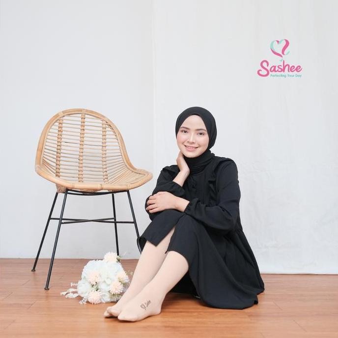 New Kaos Kaki Sashee Jempol Panjang Katun Wanita Muslimah Dewasa Polos
