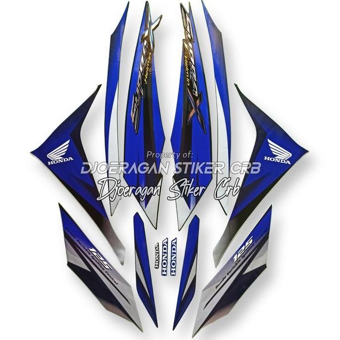 Baru Striping Supra X Helm in 2011 Stiker Lis Motor Honda Supra X Helm In 2011 2012 Motorcycle