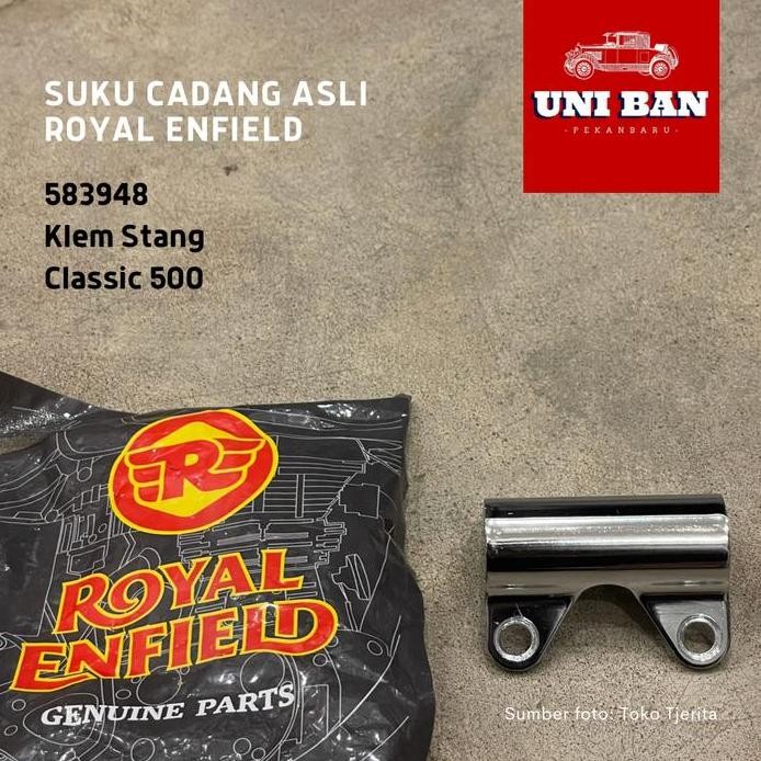 Ready Klip Stang Classic 583948 Klem Stang - Royal Enfield ASLI