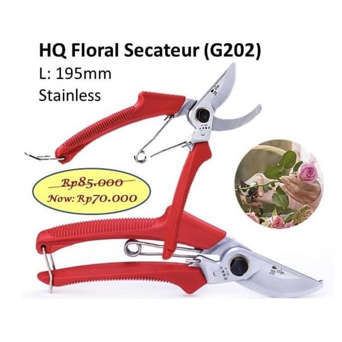 

New HQ Floral Secateur Gunting bunga batang barang florist